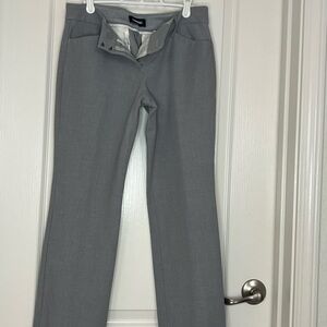 Express Light Gray Editor Pants